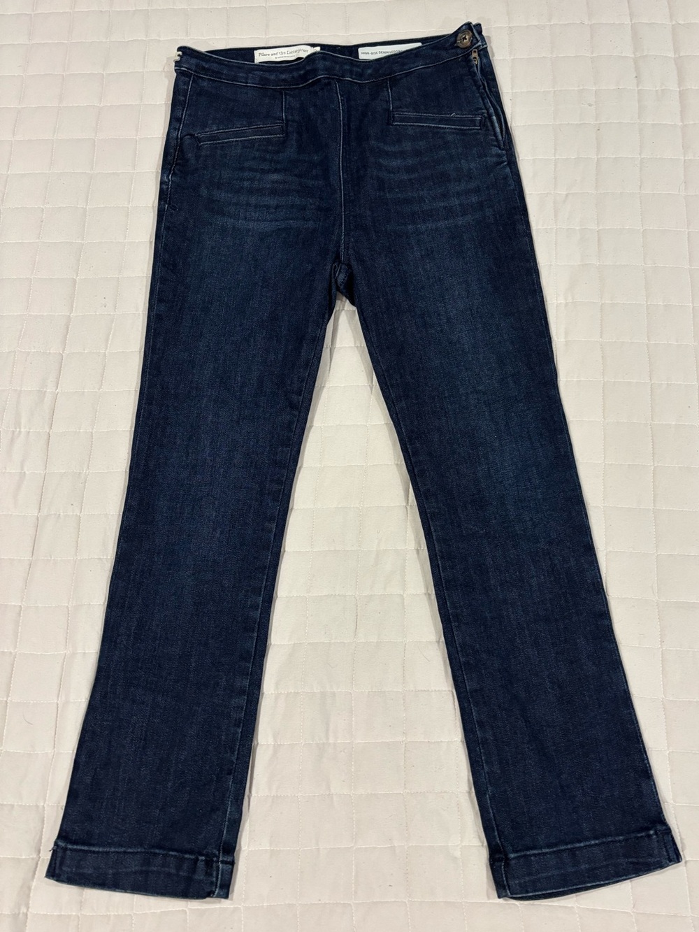 Pilcro and the Letterpress High-Rise Denim Legging Jeans Size 28 Dark Wash Skinn